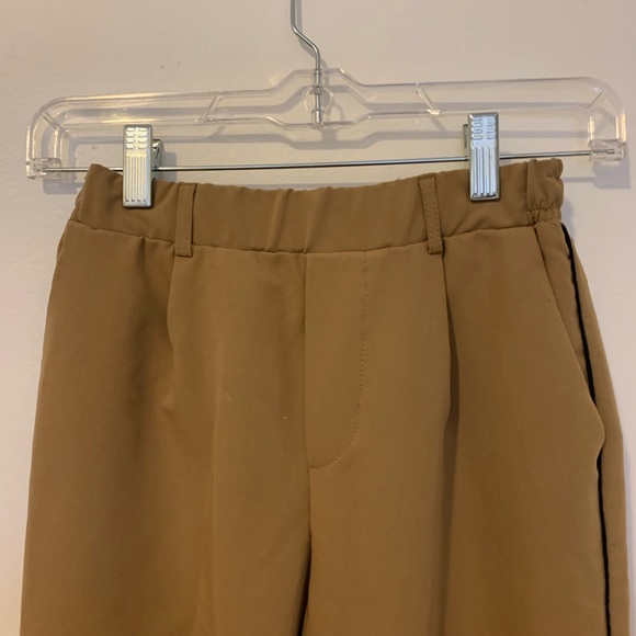 Ankle Length Khaki Pants with side black stripe - Picture 5 of 5